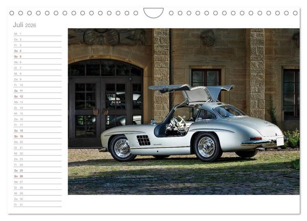Produktbild: 300 SL Collectors Edition 1 (Wandkalender 2026 DIN A4 quer), CALVENDO Monatskalender