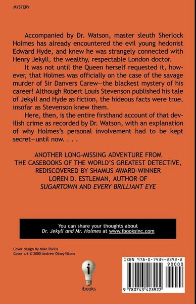 Dr. Jekyll and Mr. Holmes