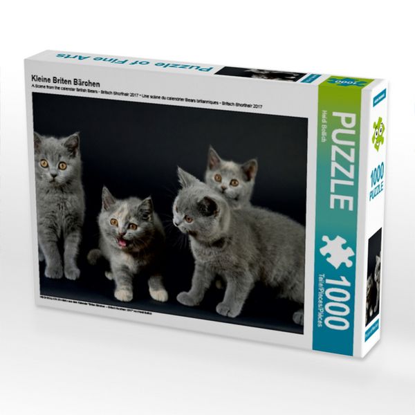 Produktbild: CALVENDO Puzzle Kleine Briten B&auml;rchen | 1000 Teile Lege-Gr&ouml;&szlig;e 64x48cm Foto-Puzzle f&uuml;r gl&uuml;ckliche Stunden