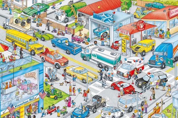Produktbild: My Little Wimmelbook(r)--Cars and Things That Go