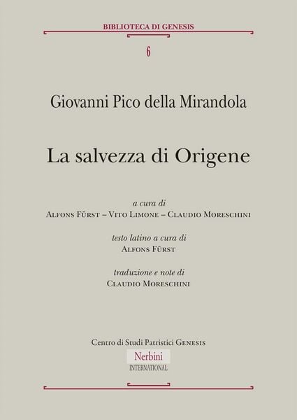 Produktbild: La salvezza di Origene