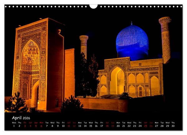 Produktbild: Uzbekistan Land of 1001 nights (Wall Calendar 2026 DIN A3 landscape), CALVENDO 12 Month Wall Calendar