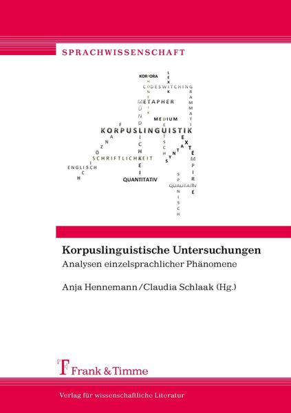 Produktbild: Korpuslinguistische Untersuchungen