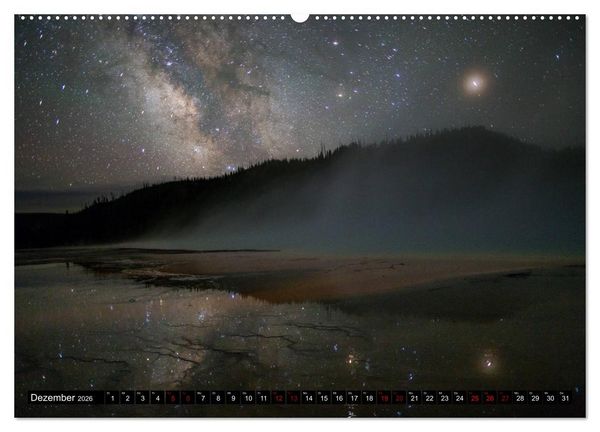 Produktbild: Yellowstone Nationalpark. Tanz auf dem Vulkan (Wandkalender 2026 DIN A2 quer), CALVENDO Monatskalender