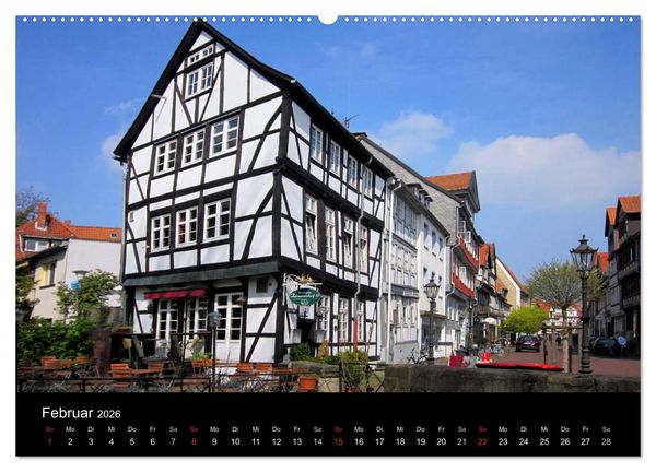 Produktbild: Wolfenb&uuml;tteler Stadtansichten (Wandkalender 2026 DIN A2 quer), CALVENDO Monatskalender