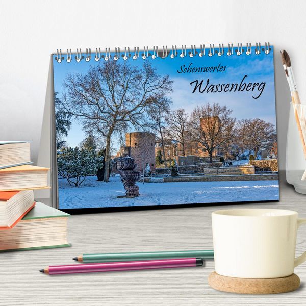 Produktbild: Sehenswertes Wassenberg (Tischkalender 2026 DIN A5 quer), CALVENDO Monatskalender