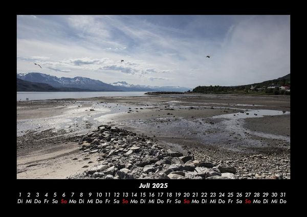Produktbild: Landschaftskalender 2025 Fotokalender DIN A3