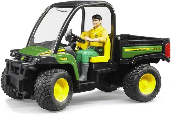 Bruder Profi-Serie John Deere Gator 855D mit Fahrer