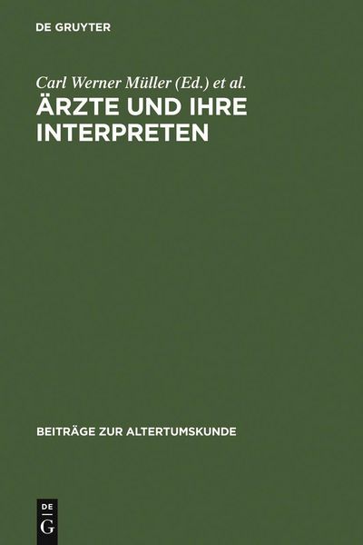 Produktbild: &Auml;rzte und ihre Interpreten