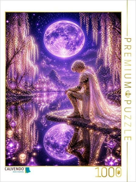CALVENDO Puzzle Gebete am Mondsee | 1000 Teile Lege-Größe 64x48cm Foto-Puzzle für glückliche Stunden