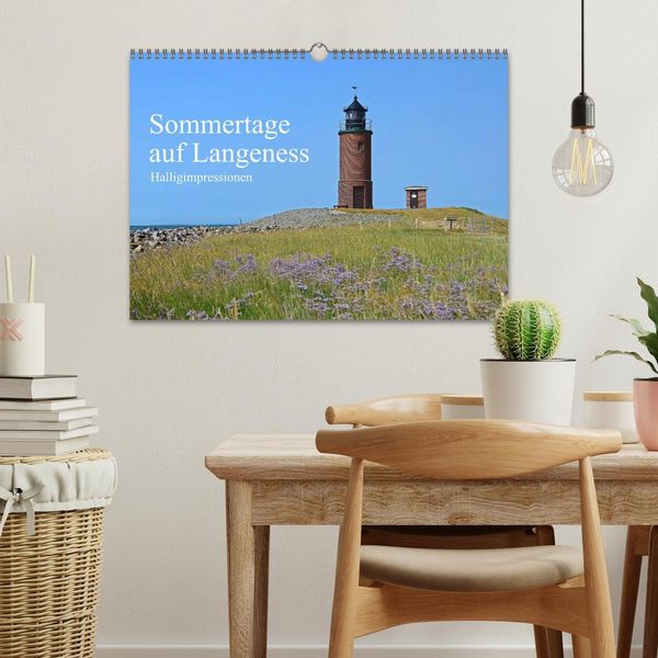 Produktbild: Sommertage auf Langeness (Wandkalender 2026 DIN A3 quer), CALVENDO Monatskalender