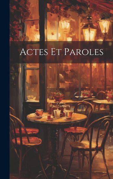 Produktbild: Actes et paroles