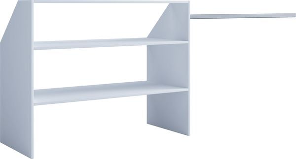 Offener Kleiderschrank Dachschrägen Regal Dacho l