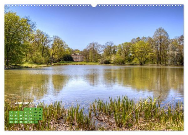Produktbild: Park Sch&ouml;nbusch Aschaffenburg (Wandkalender 2026 DIN A2 quer), CALVENDO Monatskalender
