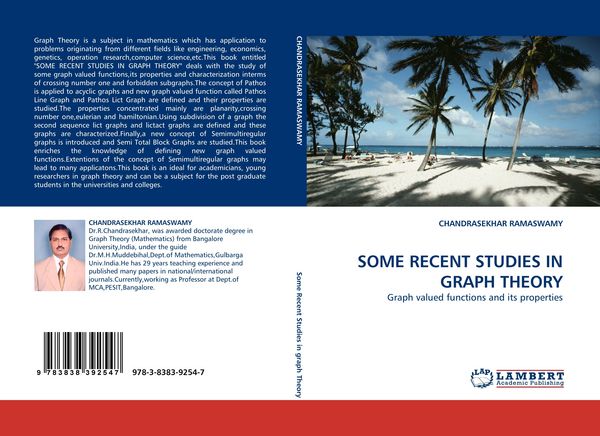 Produktbild: SOME RECENT STUDIES IN GRAPH THEORY