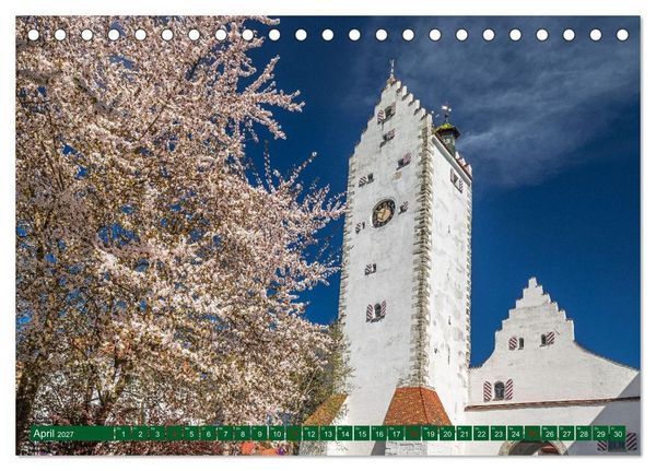 Produktbild: Pfullendorf - die Perle im Linzgau (Tischkalender 2027 DIN A5 quer), CALVENDO Monatskalender