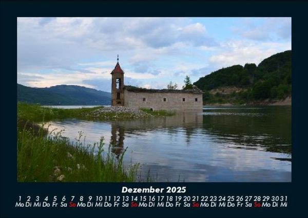 Produktbild: Die Seen der Erde 2025 Fotokalender DIN A5
