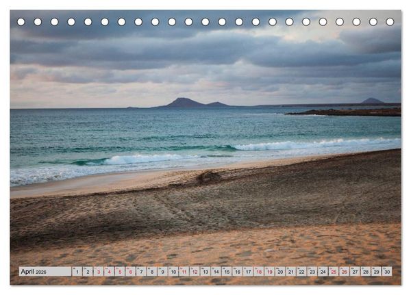 Produktbild: Sal - Strandperle der Kapverden (Tischkalender 2026 DIN A5 quer), CALVENDO Monatskalender