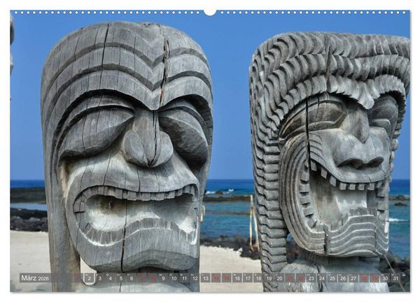 Produktbild: The Big Island of Hawaii (hochwertiger Premium Wandkalender 2026 DIN A2 quer), Kunstdruck in Hochglanz