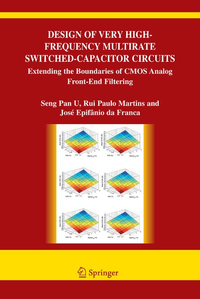 Produktbild: Design of Very High-Frequency Multirate Switched-Capacitor Circuits