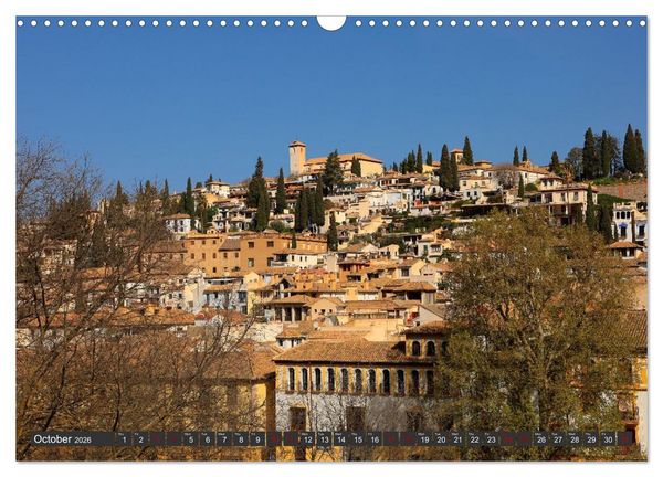 Produktbild: Andalusia sunny side of life (Wall Calendar 2026 DIN A3 landscape), CALVENDO 12 Month Wall Calendar