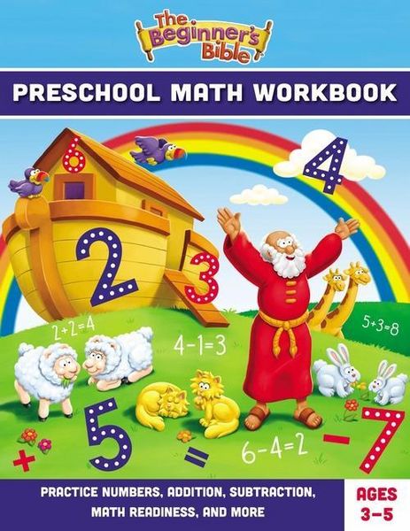 Produktbild: The Beginner's Bible Preschool Math Workbook