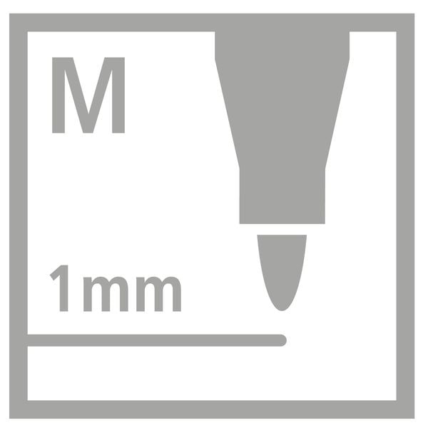 Premium-Filzstift - STABILO Pen 68 - ColorParade - 20er Pack - mit 20 verschiedenen Farben
