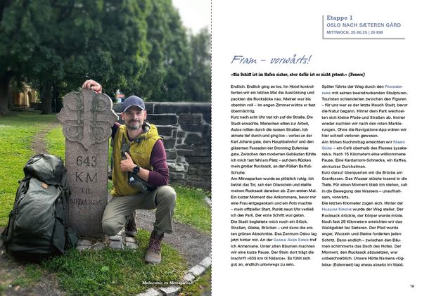 Produktbild: Outdoor Reise - Wandern in Norwegen: Unterwegs auf dem Olavsweg