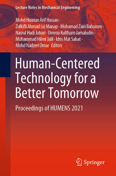 Produktbild: Human-Centered Technology for a Better Tomorrow