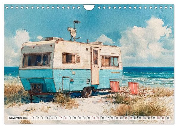 Produktbild: Caravanesque (Wandkalender 2026 DIN A4 quer), CALVENDO Monatskalender