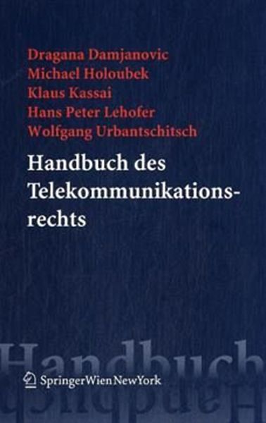 Produktbild: Handbuch des Telekommunikationsrechts