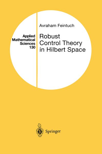 Produktbild: Robust Control Theory in Hilbert Space
