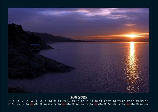 Produktbild: Sonnenunterg&auml;nge 2025 Fotokalender DIN A4