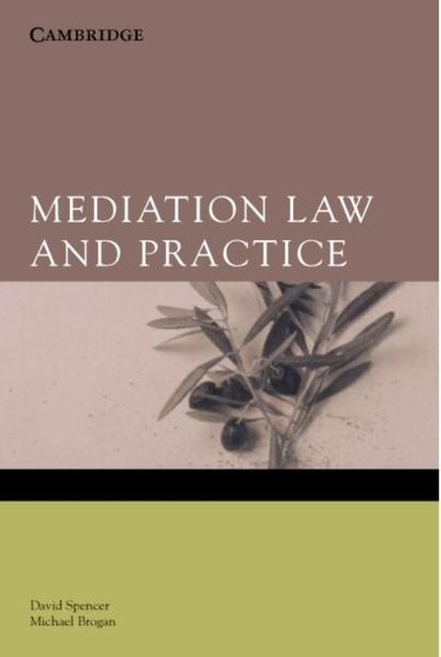 Produktbild: Mediation Law and Practice