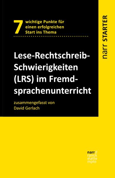 Produktbild: Lese-Rechtschreib-Schwierigkeiten (LRS) im Fremdsprachenunterricht