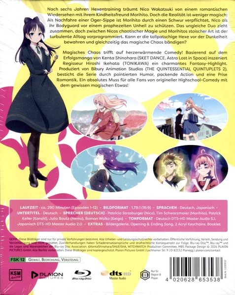 Produktbild: Witch Watch Vol. 1 (Ep. 1-12) - Collector's Edition [2 BRs]