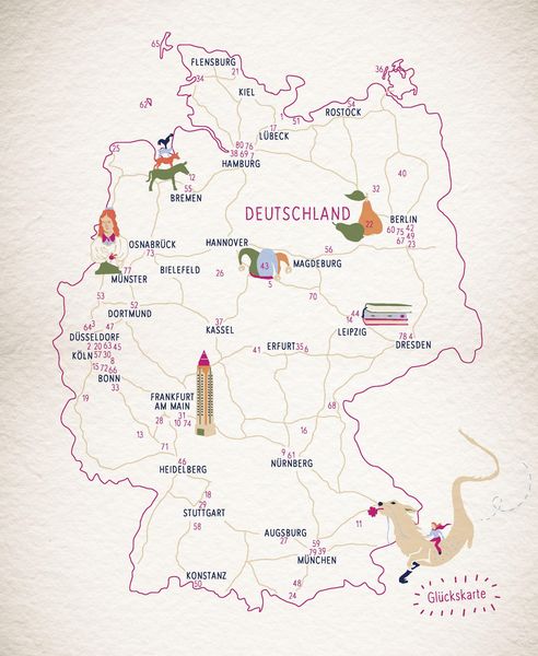 Produktbild: Gl&uuml;cksorte in der Welt der B&uuml;cher