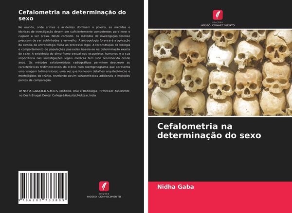 Produktbild: Cefalometria na determina&ccedil;&atilde;o do sexo