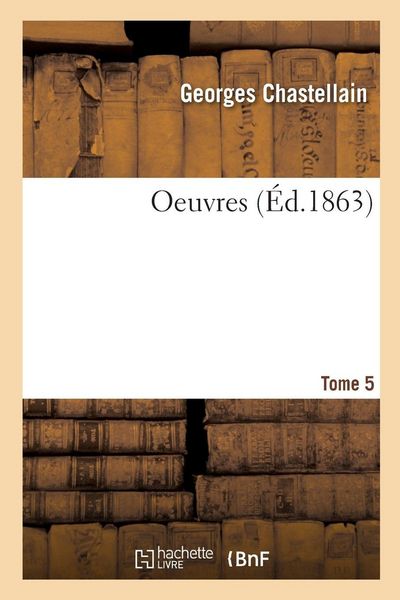 Produktbild: Oeuvres. Tome 5