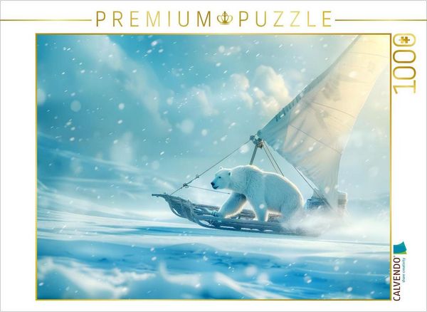 Produktbild: CALVENDO Puzzle Ein Motiv aus dem Kalender "Windreisende" | 1000 Teile Lege-Gr&ouml;&szlig;e 64x48cm Foto-Puzzle f&uuml;r gl&uuml;ckliche Stunden