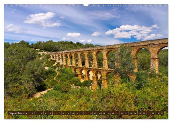 Produktbild: Costa de Ponent - Unterwegs zwischen Barcelona und Tarragona (Wandkalender 2026 DIN A2 quer), CALVENDO Monatskalender
