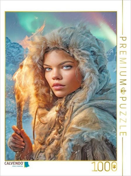 CALVENDO Puzzle Wikinger Fantasiemotive | 1000 Teile Lege-Größe 64x48cm Foto-Puzzle für glückliche Stunden