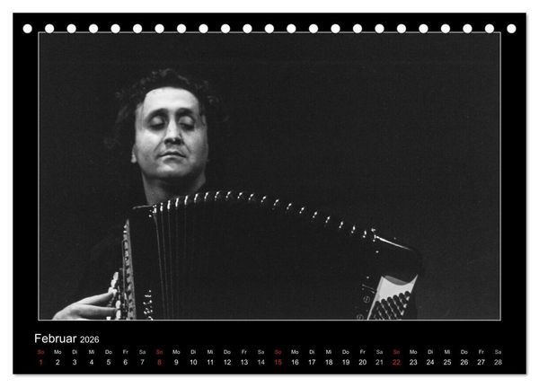 Produktbild: Jazz onstage (Tischkalender 2026 DIN A5 quer), CALVENDO Monatskalender