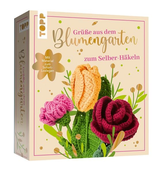 Produktbild: Gr&uuml;&szlig;e aus dem Blumengarten. Zum Selber-H&auml;keln