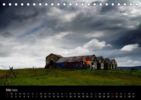 Produktbild: Landschaften bei Regenwetter (Tischkalender 2022 DIN A5 quer)