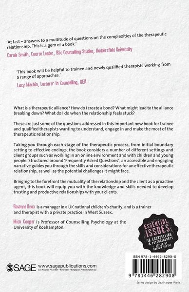 Produktbild: The Therapeutic Relationship in Counselling and Psychotherapy