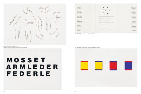 Produktbild: Bernhard Mendes B&uuml;rgi. Exhibitions 1982-2016