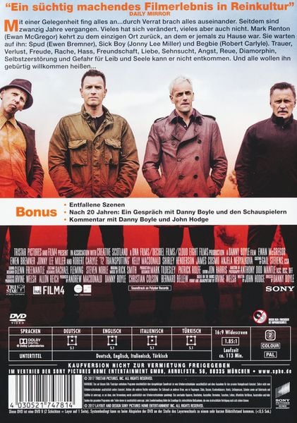 Produktbild: T2 Trainspotting 2