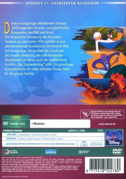 Produktbild: Fantasia 2000 - Disney Classics