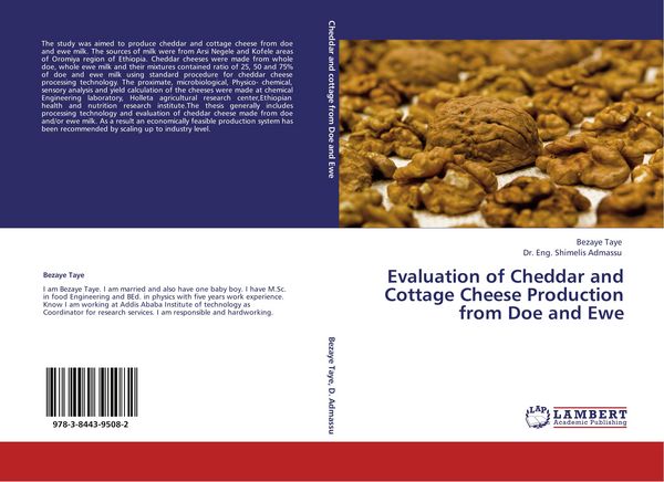 Produktbild: Evaluation of Cheddar and Cottage Cheese Production from Doe and Ewe
